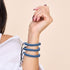 Jade aigue-marine | Argent sterling .925 | Bracelet Vitalité
